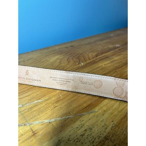 Martin Digman Coachman Leather Saddle Leather Lining Made By Hand In USA 80/32 - Picture 5 of 7